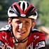 Frank Schleck beendet die 8. Etappe der Tour de Suisse 2005 mit Grimasse